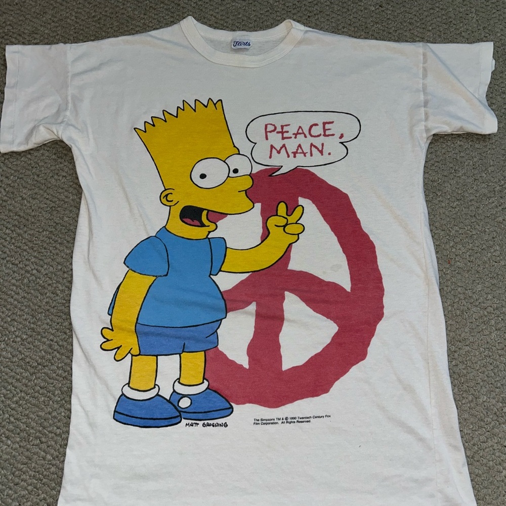 Vintage single stitch the Simpsons tee